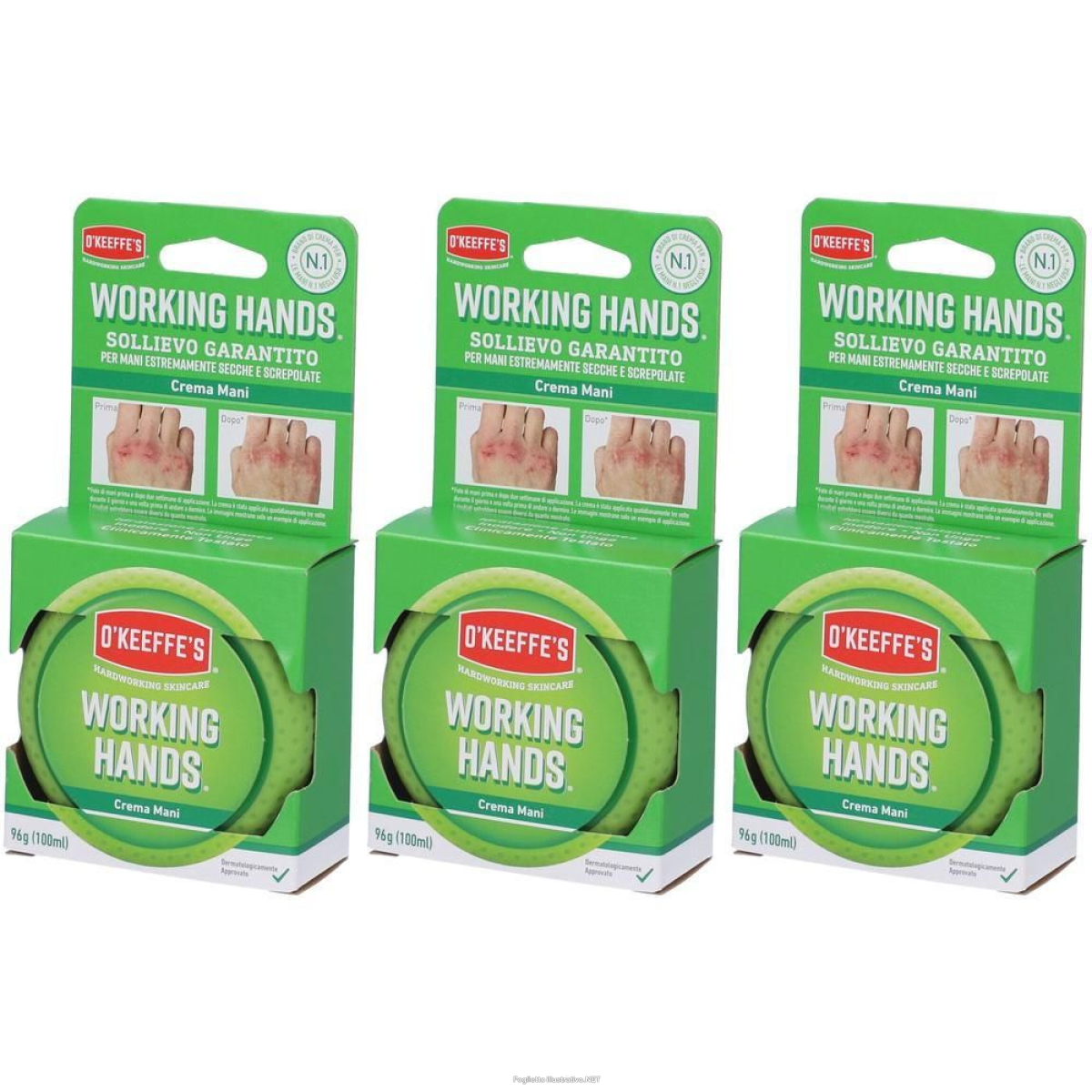 Cerca Offerte di o'keeffe's working hands crema mani 3x96 g e acquista online