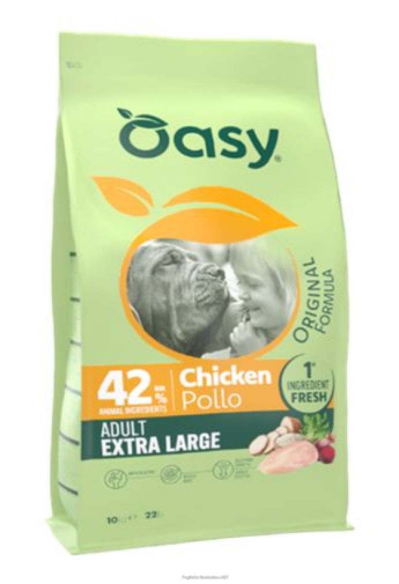 Cerca Offerte di oasy cane original formula adulto extra large pollo 10 kg e acquista online