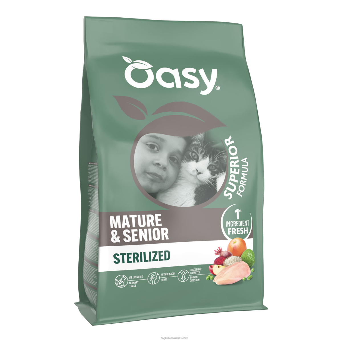 Cerca Offerte di oasy dry cat superior mature & senior sterilized pollo 1,5 kg e acquista online