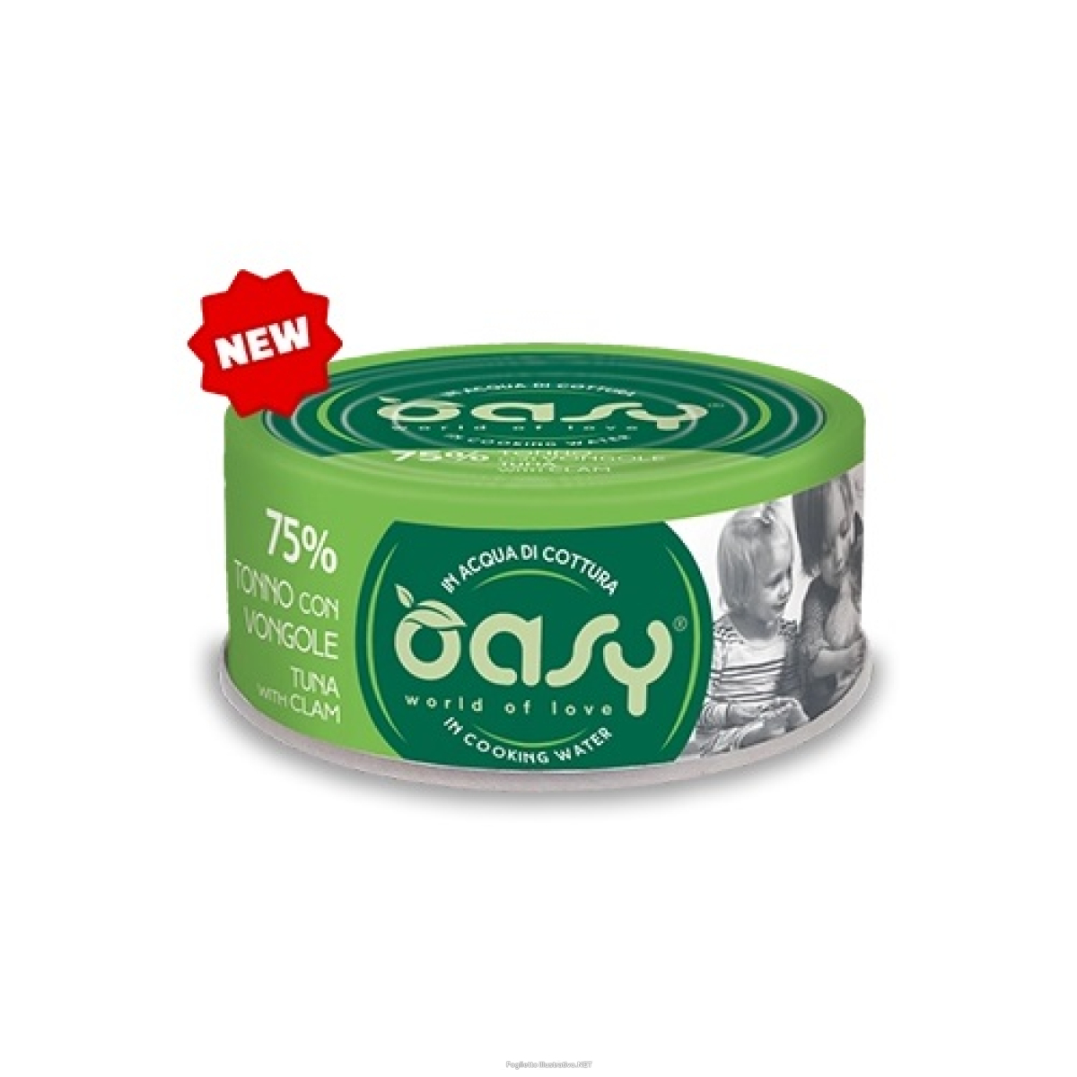 Cerca Offerte di oasy gatto more love tonno vongole 70gr (lattina) e acquista online