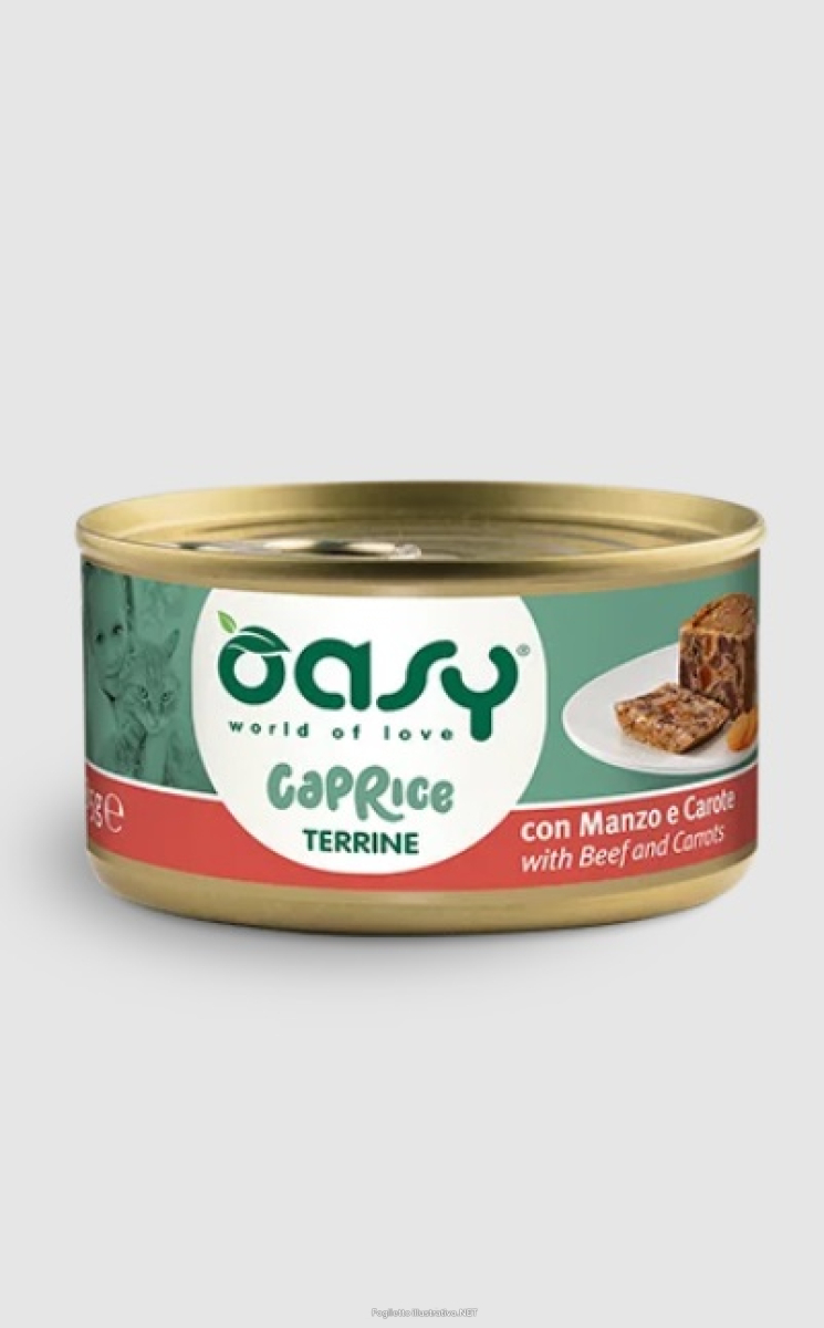 Cerca Offerte di oasy wet cat caprice terrina con manzo e carote lattina 85 g e acquista online