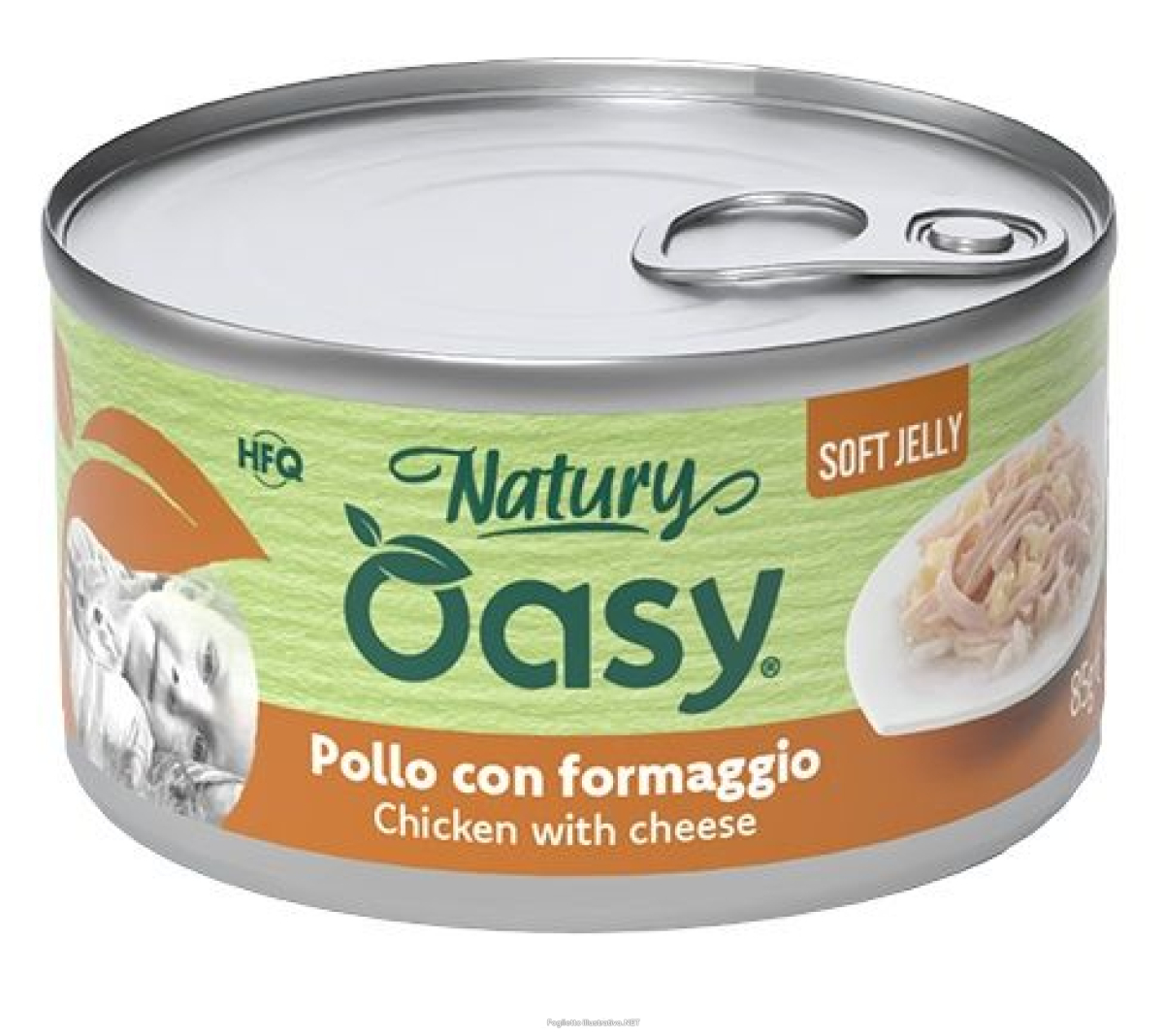 Cerca Offerte di oasy wet cat natury soft jelly pollo con formaggio lattina 150 g e acquista online