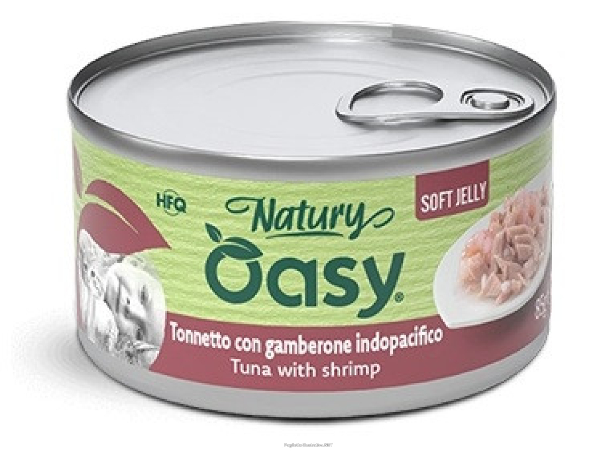 Cerca Offerte di oasy wet cat natury soft jelly tonnetto con aloe lattina 85 g e acquista online