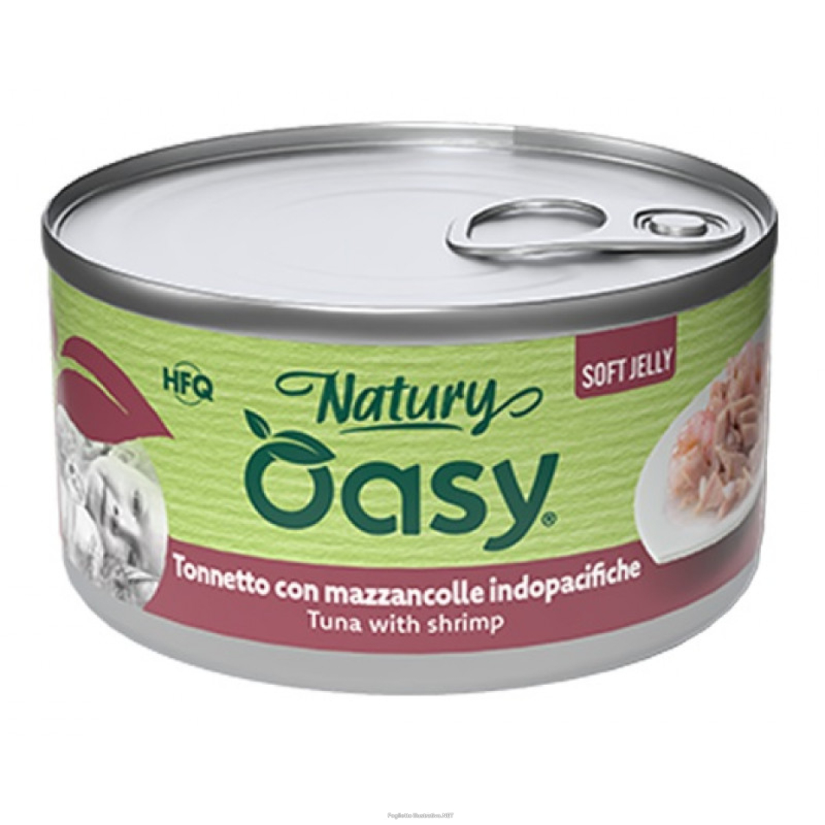 Cerca Offerte di oasy wet cat natury soft jelly tonnetto con mazzancolle lattina 150 g e acquista online