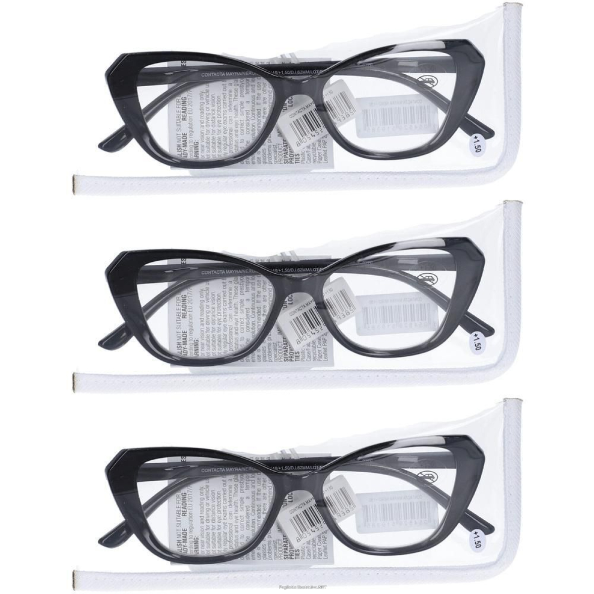 Cerca Offerte di occhiale contacta mayra nero +1,50 3x1 st e acquista online