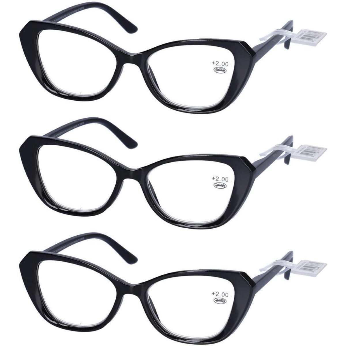Cerca Offerte di Occhiale contacta mayra nero +2,00 3x1 st e acquista online