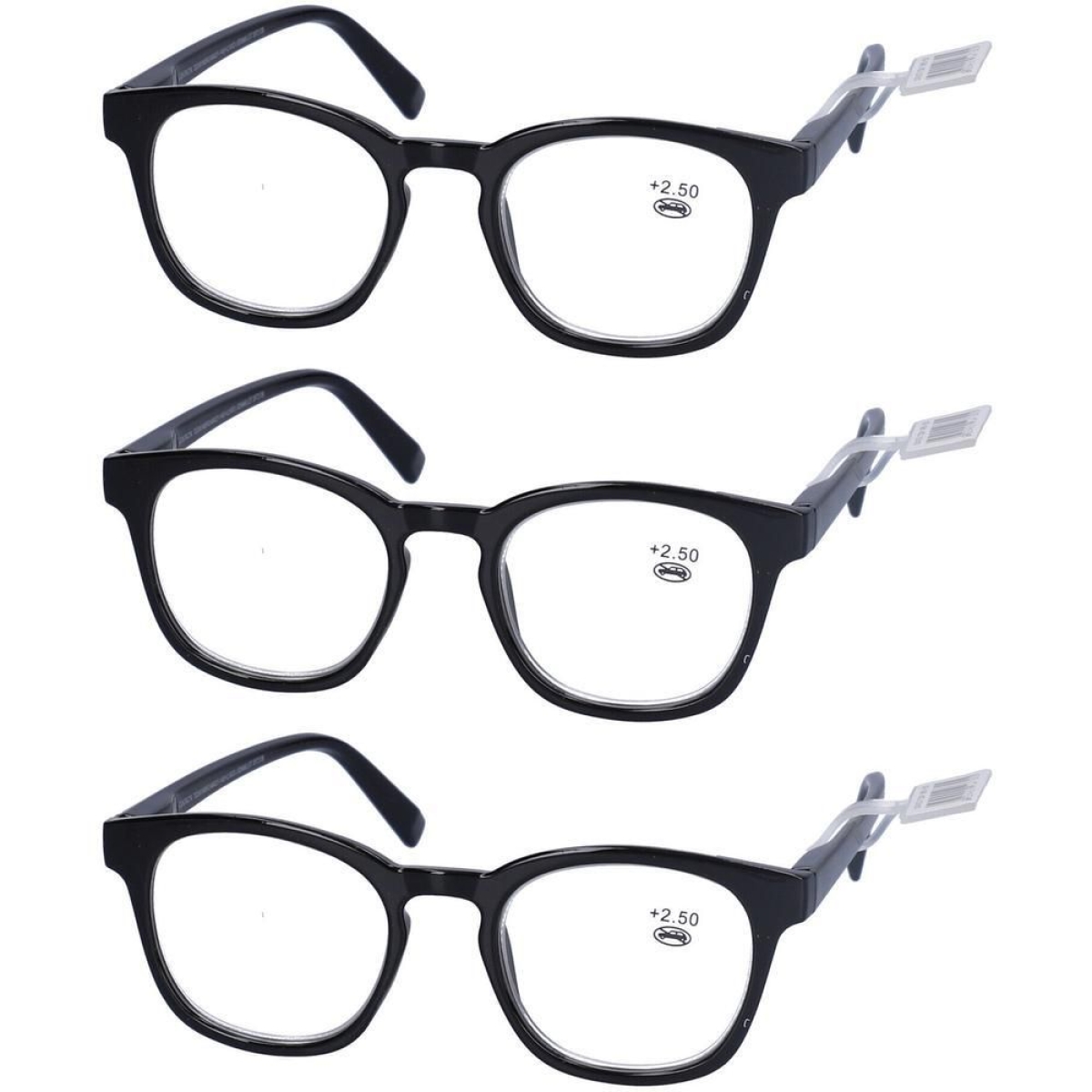 Cerca Offerte di Occhiale da lettura contacta today nero +2,50 3x1 st e acquista online
