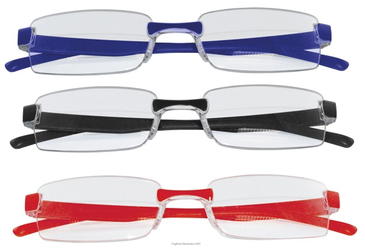 Cerca Offerte di occhiale da lettura twins silver triple rosso blu nero +3,00 e acquista online