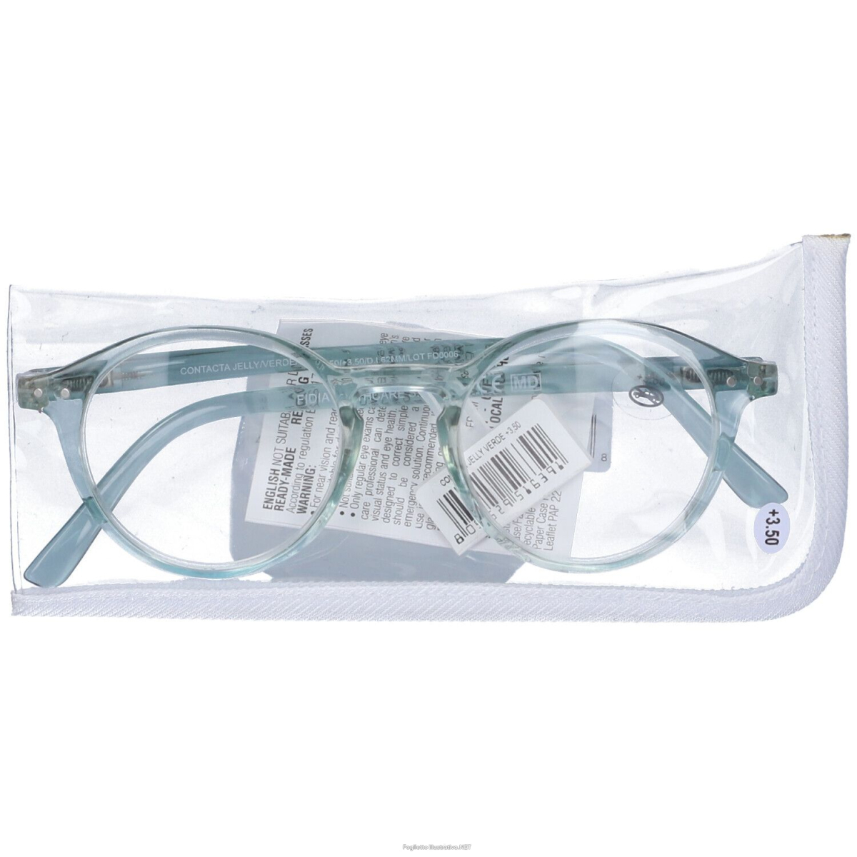 Cerca Offerte di occhiale presbiopia contacta jelly verde +3,50 diottrie 1 pz occhiali e acquista online
