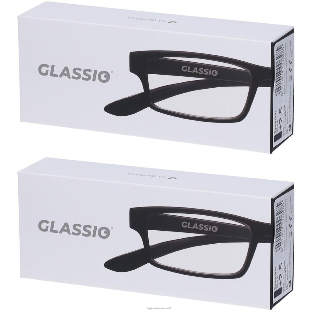 Cerca Offerte di occhiali da lettura glassio cupertino colore nero gradazione +2,5 2x1 e acquista online