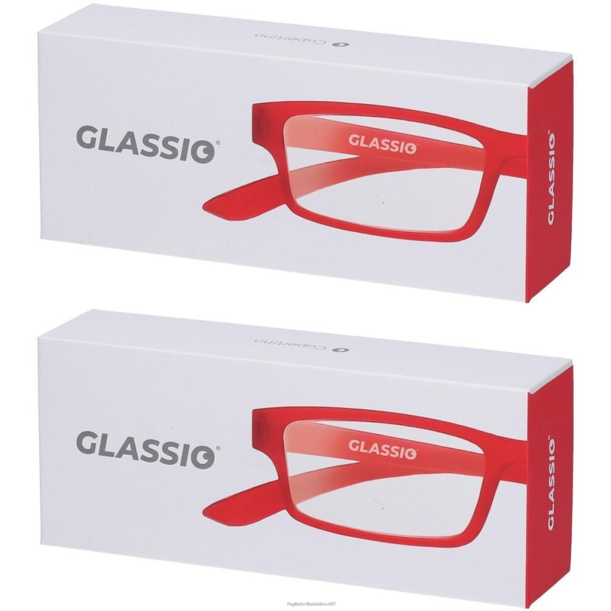 Cerca Offerte di occhiali da lettura glassio cupertino colore rosso gradazione +3,5 2x1 e acquista online