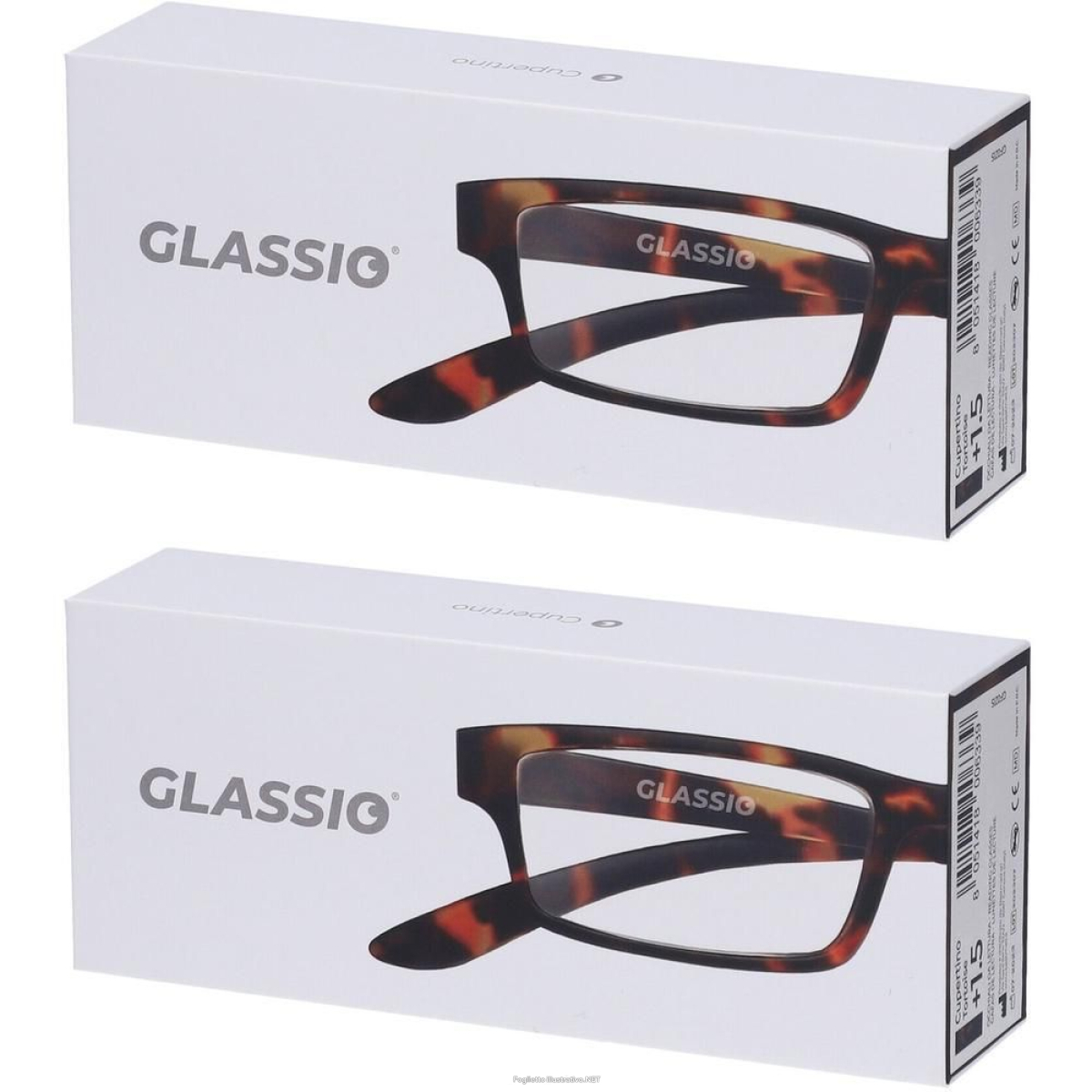 Cerca Offerte di occhiali da lettura glassio cupertino colore tortoise gradazione +1,5 e acquista online