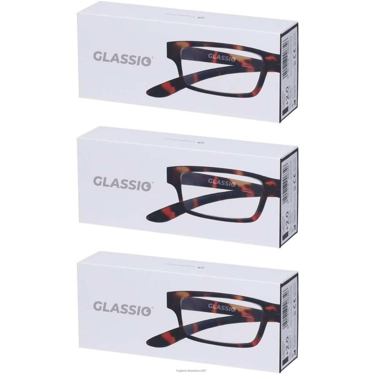 Cerca Offerte di occhiali da lettura glassio cupertino colore tortoise gradazione +2,0 e acquista online
