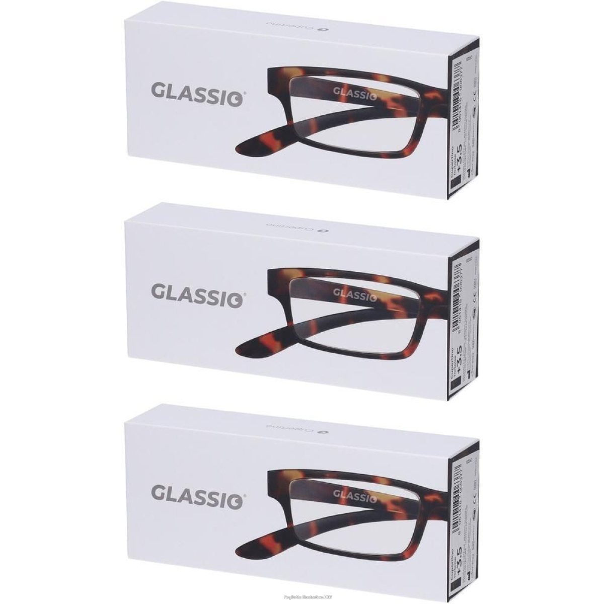 Cerca Offerte di occhiali da lettura glassio cupertino colore tortoise gradazione +3,5 e acquista online