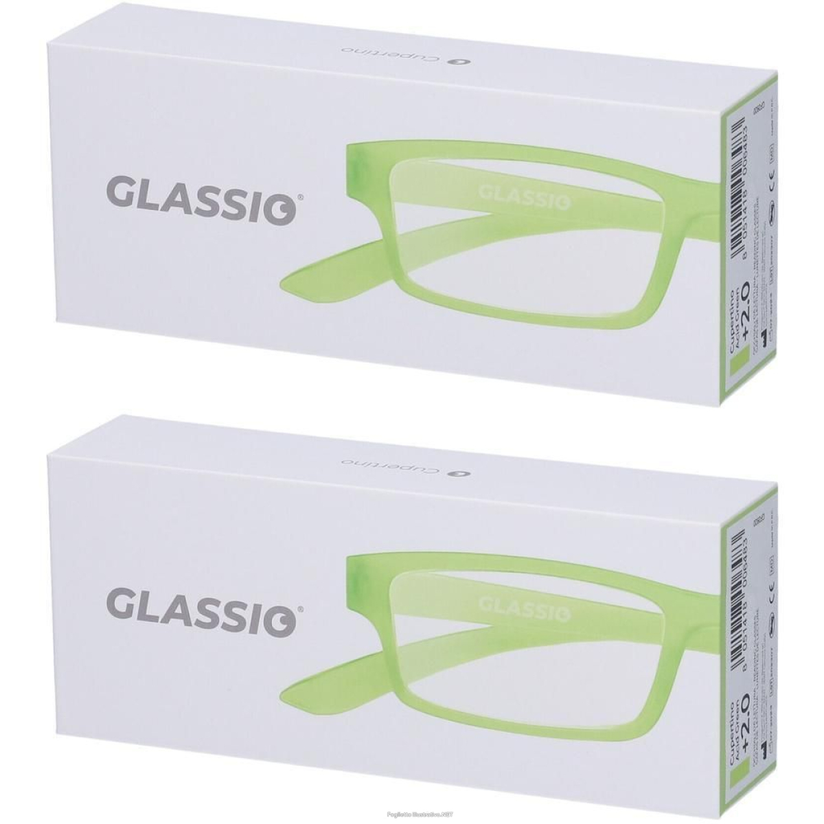 Cerca Offerte di occhiali da lettura glassio cupertino colore verde acido gradazione +2 e acquista online
