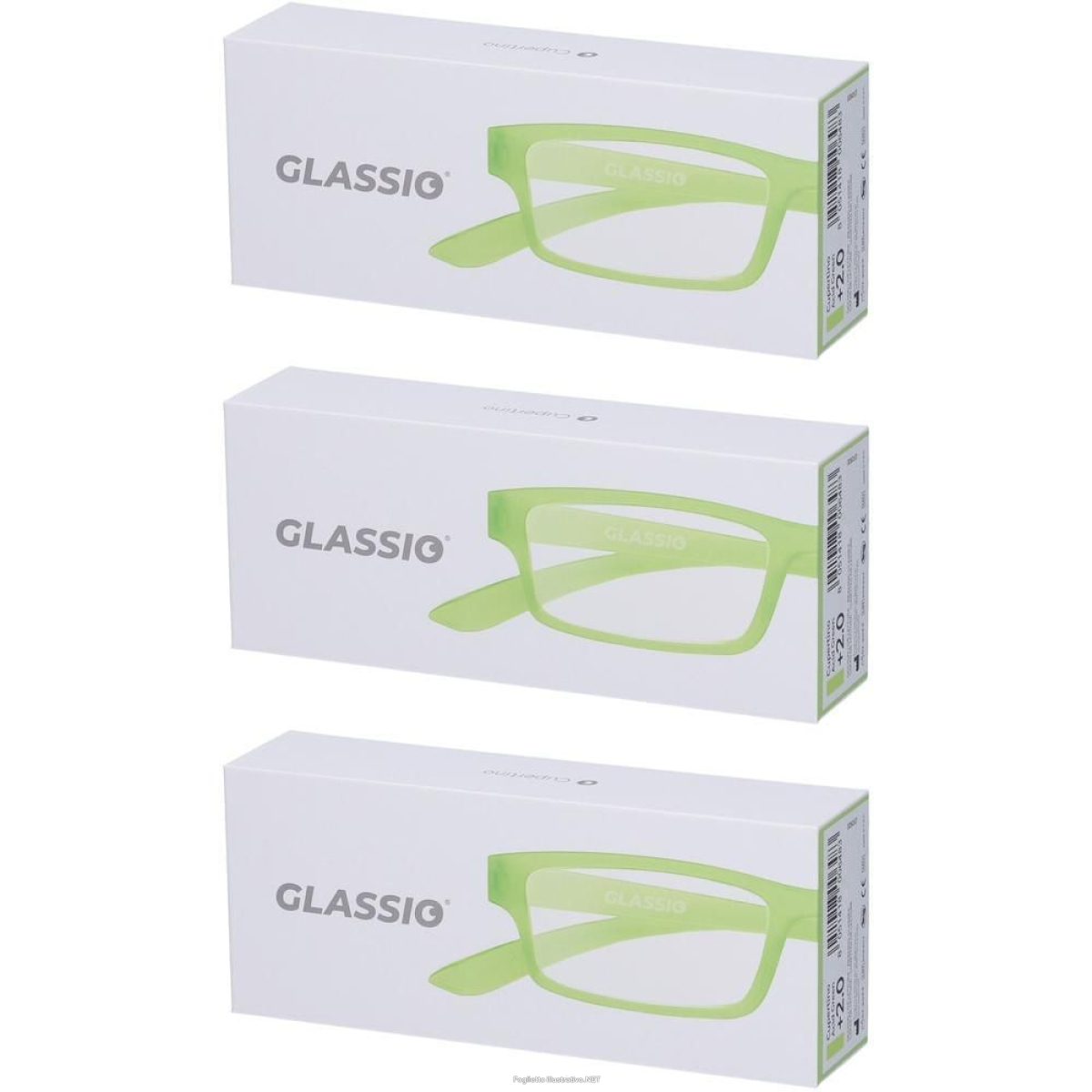 Cerca Offerte di occhiali da lettura glassio cupertino colore verde acido gradazione +2 e acquista online