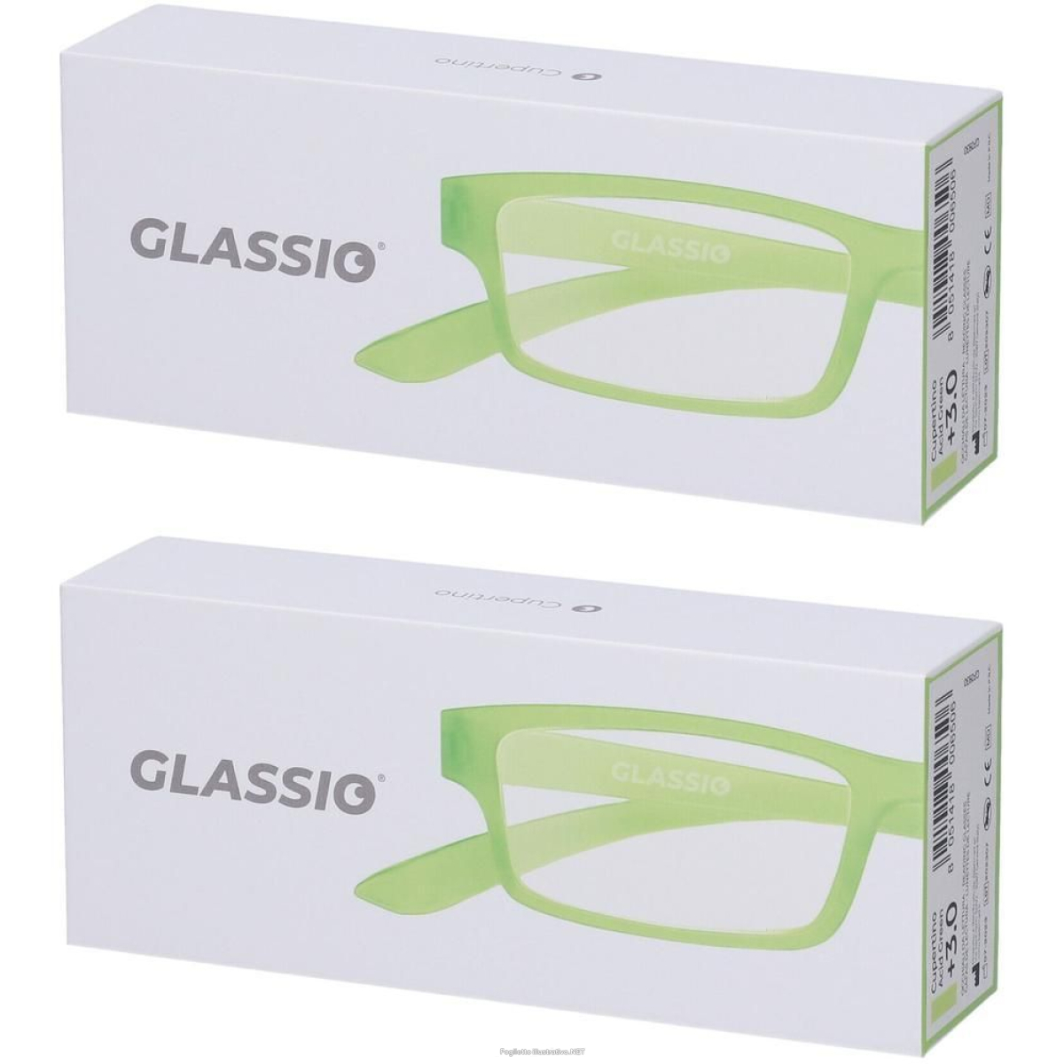 Cerca Offerte di occhiali da lettura glassio cupertino colore verde acido gradazione +3 e acquista online