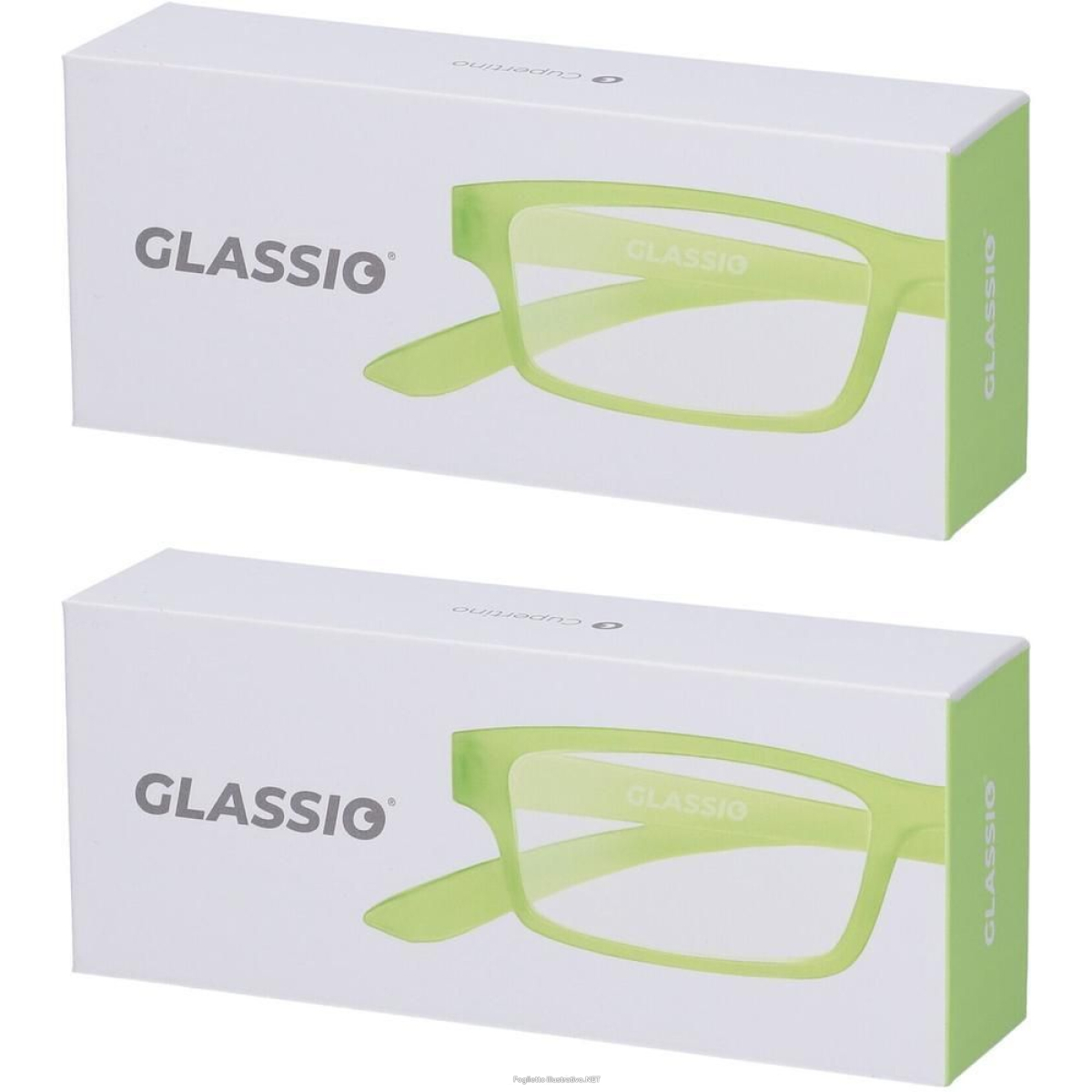 Cerca Offerte di occhiali da lettura glassio cupertino colore verde acido gradazione +3 e acquista online