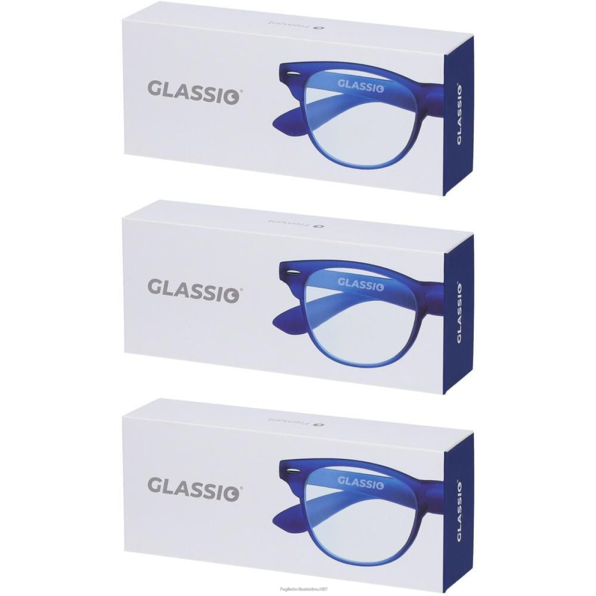 Cerca Offerte di occhiali da lettura glassio fremont colore blu scuro gradazione +1,0 3 e acquista online