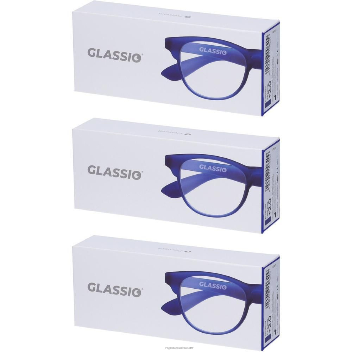 Cerca Offerte di occhiali da lettura glassio fremont colore blu scuro gradazione +2,0 1 e acquista online