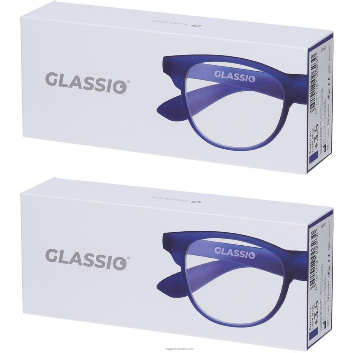 Cerca Offerte di occhiali da lettura glassio fremont colore blu scuro gradazione +3,5 1 e acquista online