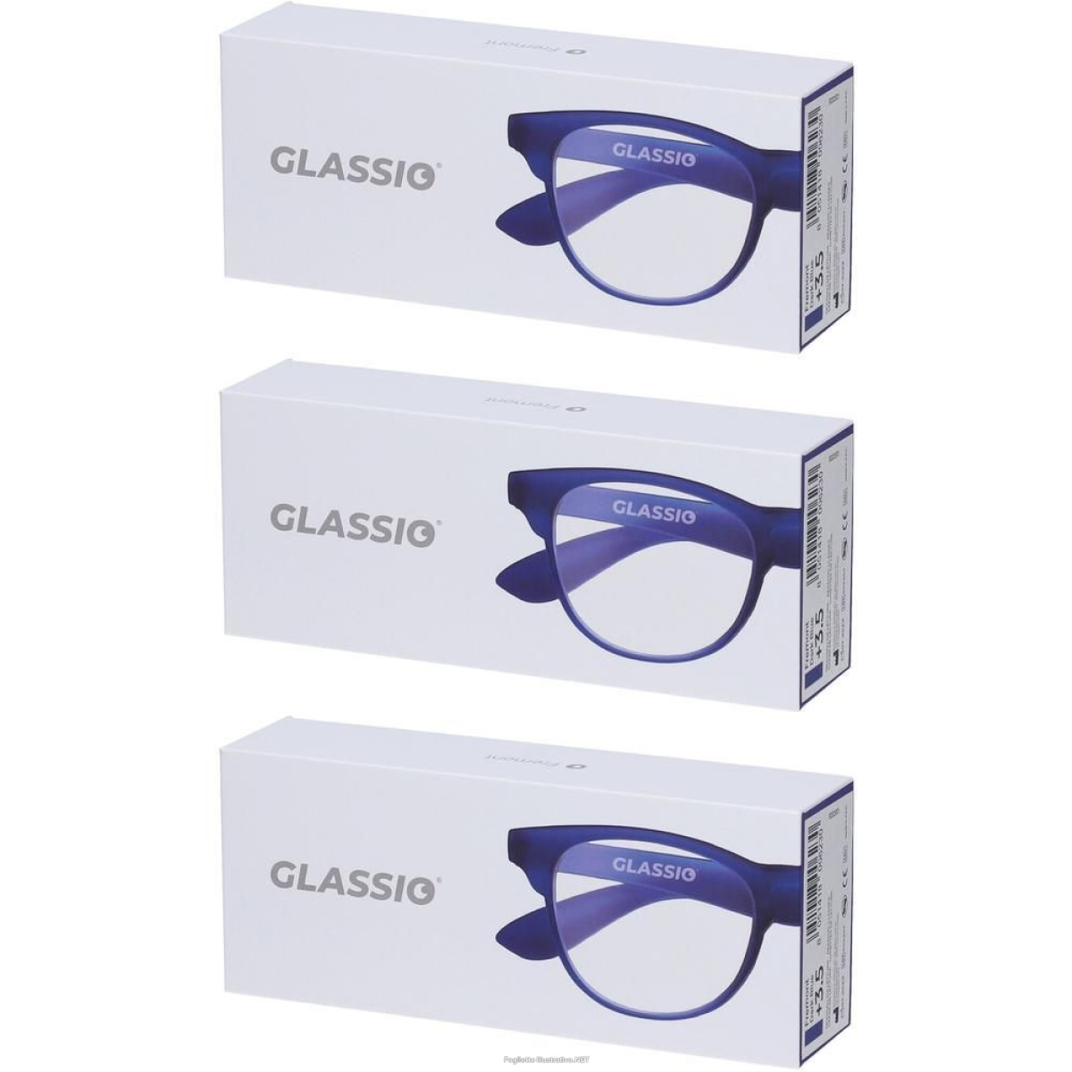 Cerca Offerte di occhiali da lettura glassio fremont colore blu scuro gradazione +3,5 1 e acquista online