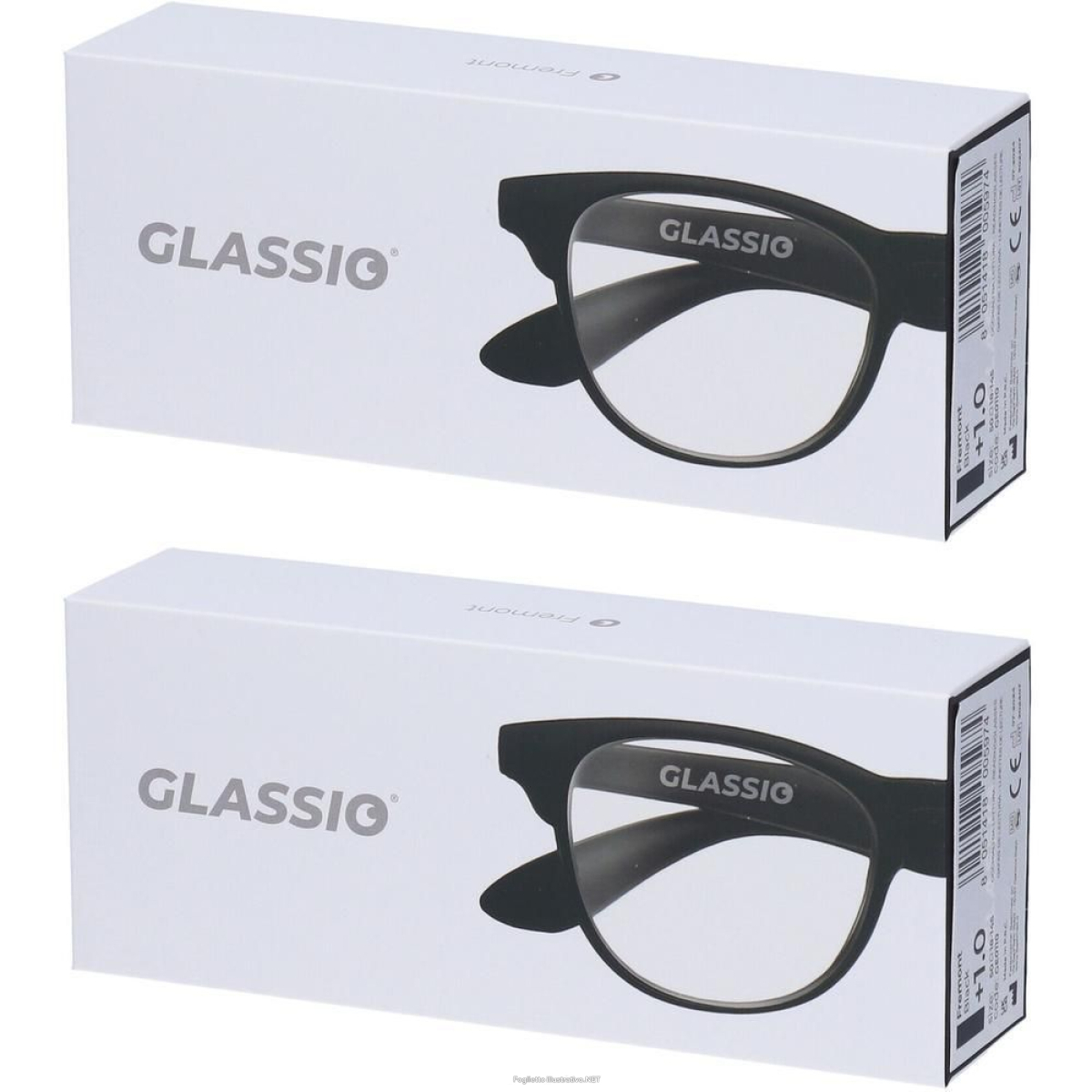 Cerca Offerte di occhiali da lettura glassio fremont colore nero gradazione +1,0 2x1 st e acquista online