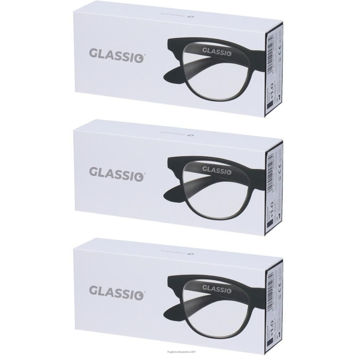 Cerca Offerte di occhiali da lettura glassio fremont colore nero gradazione +1,0 3x1 st e acquista online