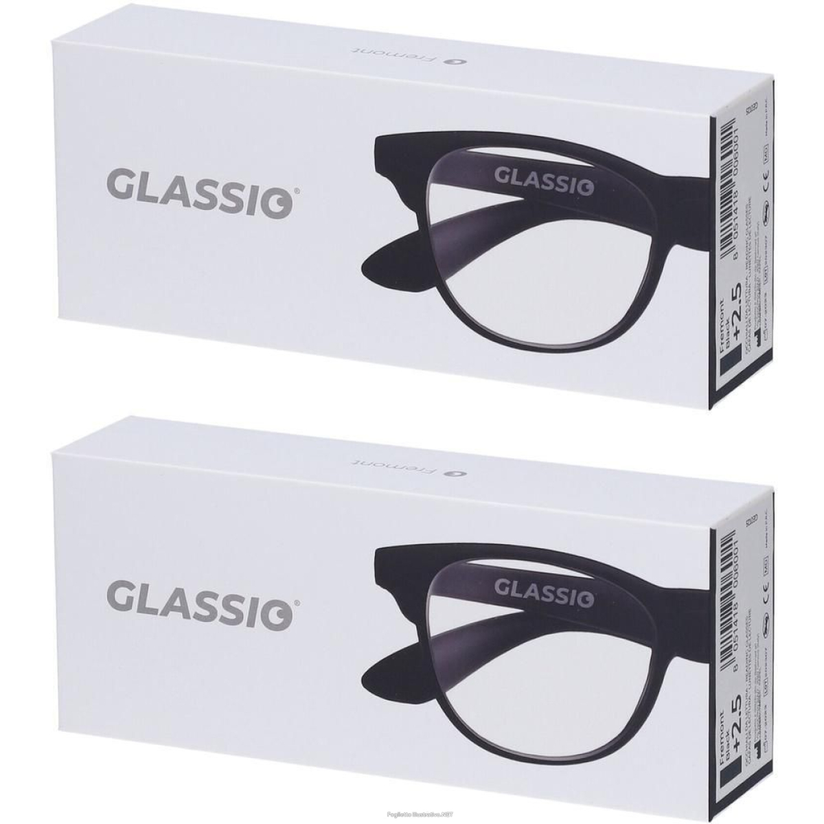 Cerca Offerte di occhiali da lettura glassio fremont colore nero gradazione +2,5 1 st e acquista online