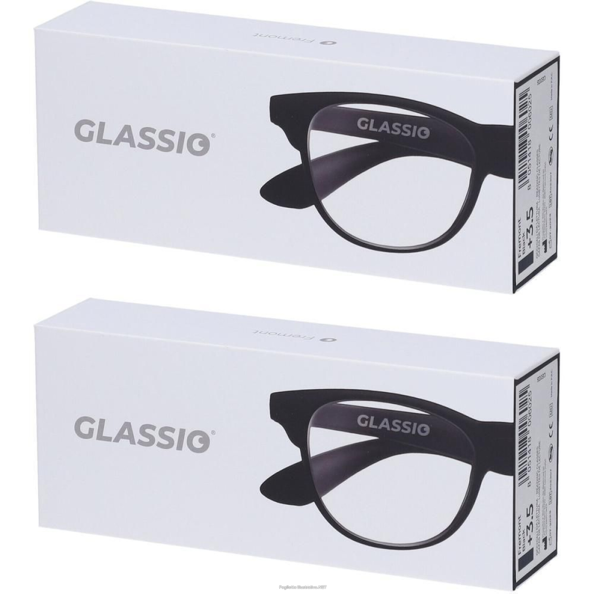 Cerca Offerte di occhiali da lettura glassio fremont colore nero gradazione +3,5 2x1 st e acquista online