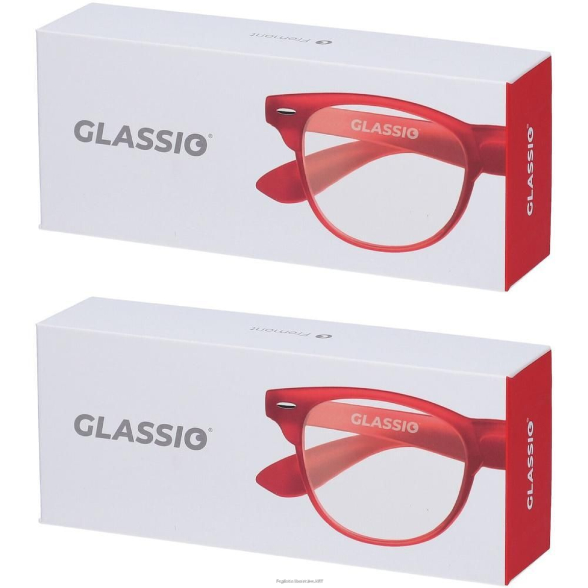 Cerca Offerte di occhiali da lettura glassio fremont colore rosso gradazione +2,0 2x1 s e acquista online