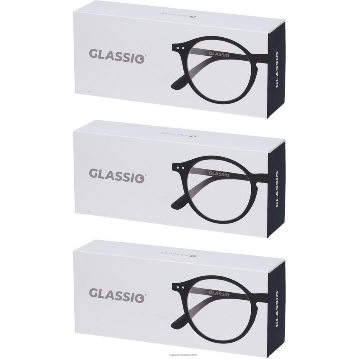 Cerca Offerte di occhiali da lettura glassio monterey colore nero gradazione +1,0 3x1 s e acquista online