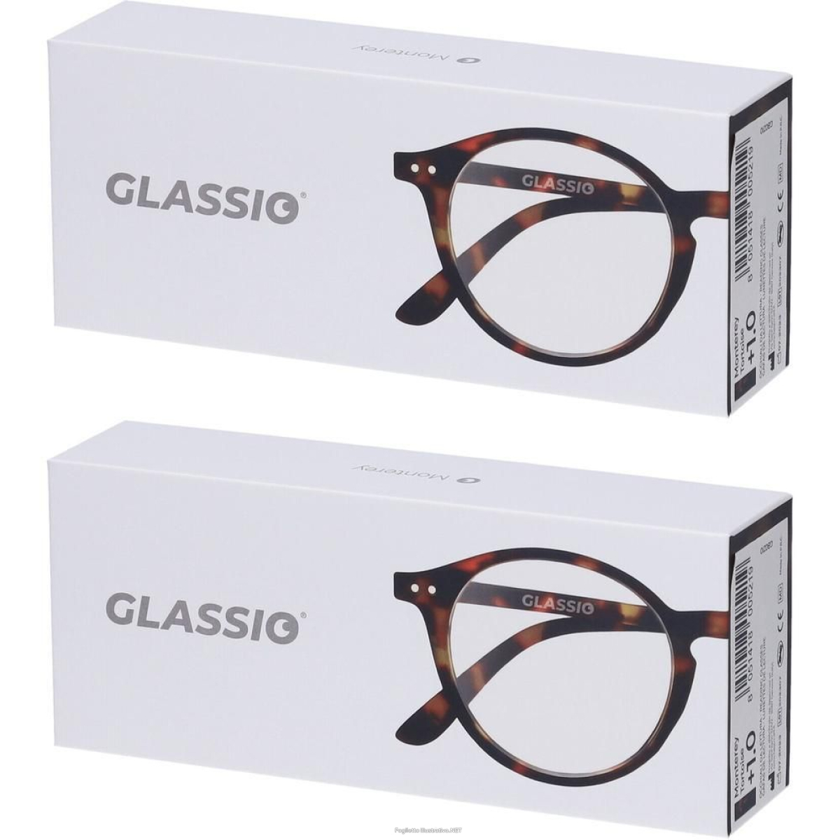Cerca Offerte di occhiali da lettura glassio monterey colore tortoise gradazione +1,0 1 e acquista online