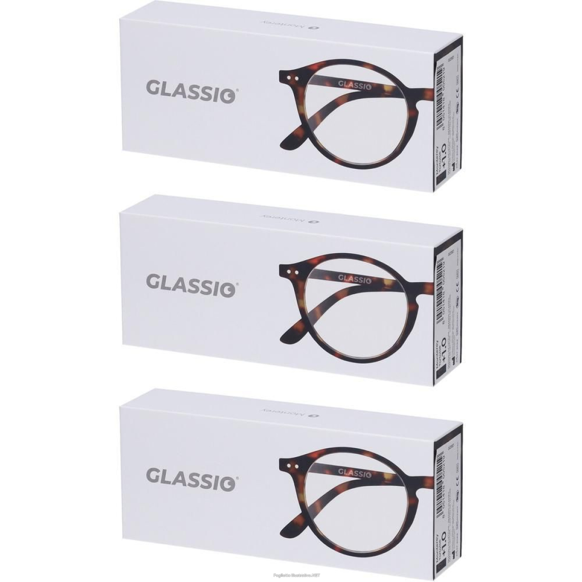 Cerca Offerte di occhiali da lettura glassio monterey colore tortoise gradazione +1,0 1 e acquista online