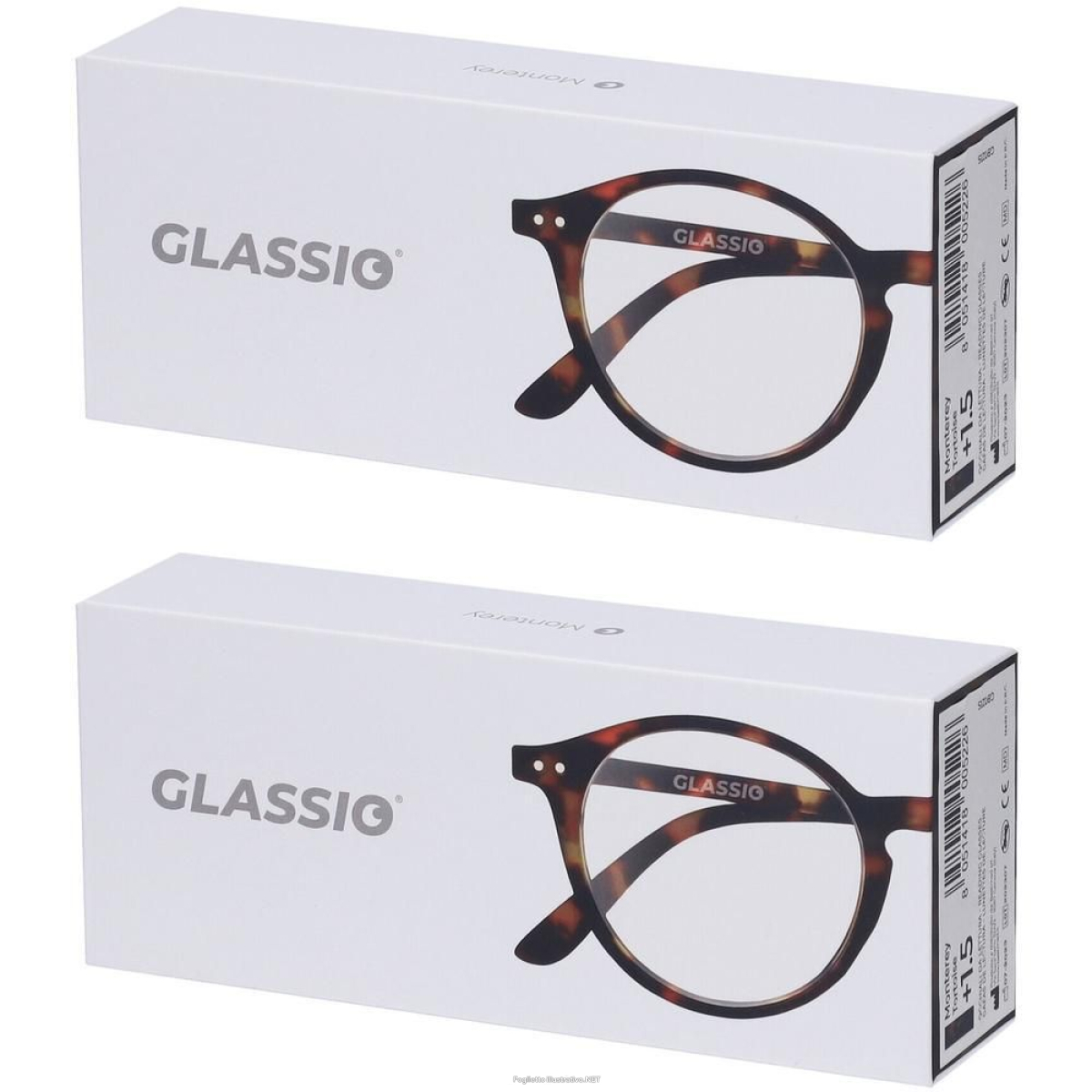 Cerca Offerte di occhiali da lettura glassio monterey colore tortoise gradazione +1,5 2 e acquista online