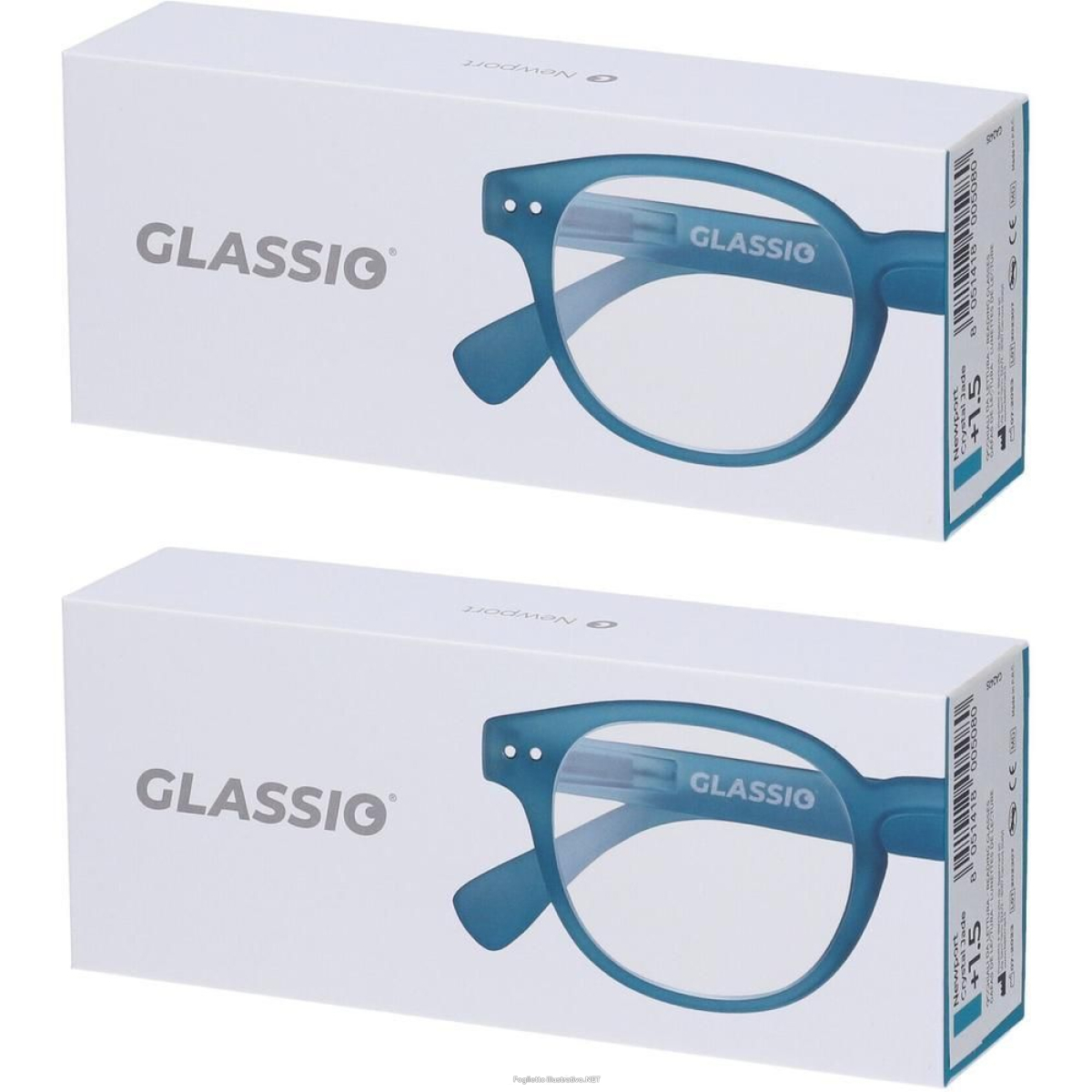 Cerca Offerte di Occhiali da Lettura Glassio Newport Colore Crystal Jade Gradazione +1 e acquista online