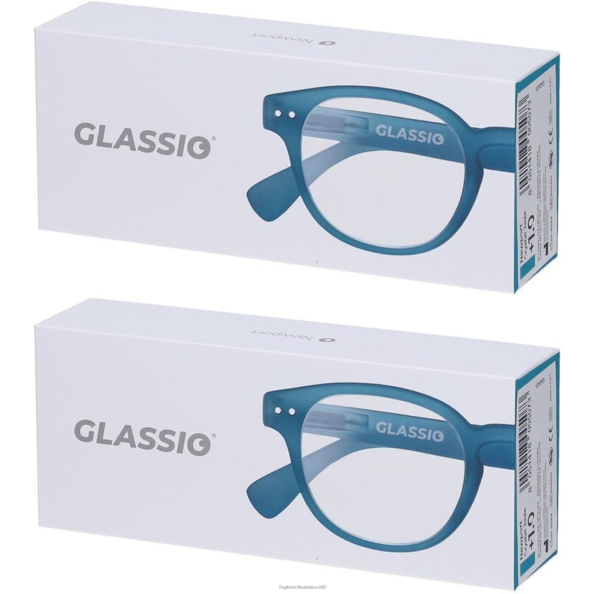 Cerca Offerte di Occhiali da Lettura Glassio Newport Colore Crystal Jade Gradazione +1 e acquista online