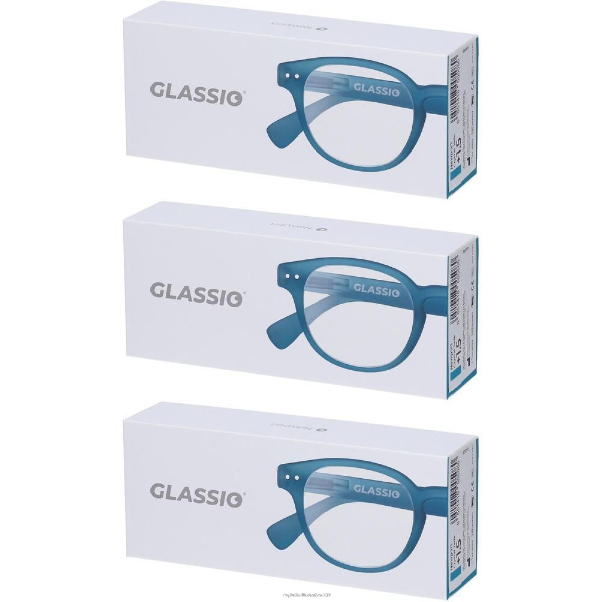 Cerca Offerte di Occhiali da Lettura Glassio Newport Colore Crystal Jade Gradazione +1 e acquista online