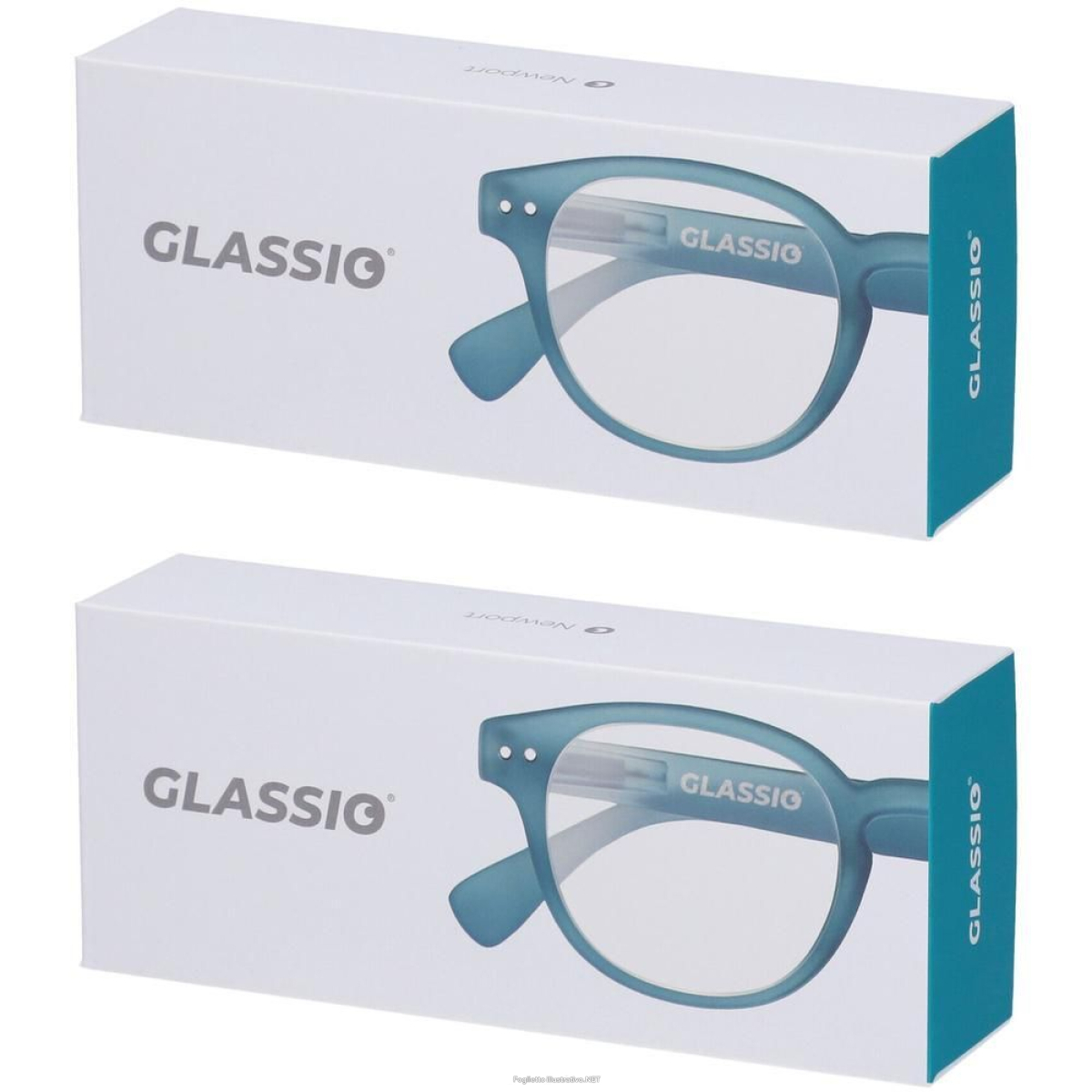 Cerca Offerte di Occhiali da Lettura Glassio Newport Colore Crystal Jade Gradazione +2 e acquista online