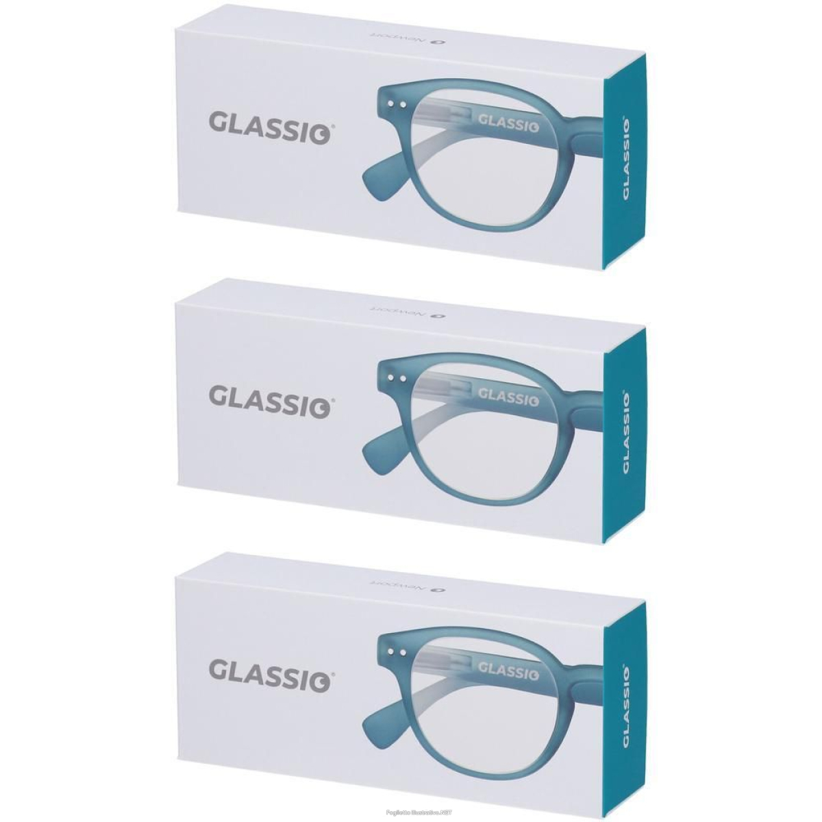 Cerca Offerte di Occhiali da Lettura Glassio Newport Colore Crystal Jade Gradazione +2 e acquista online
