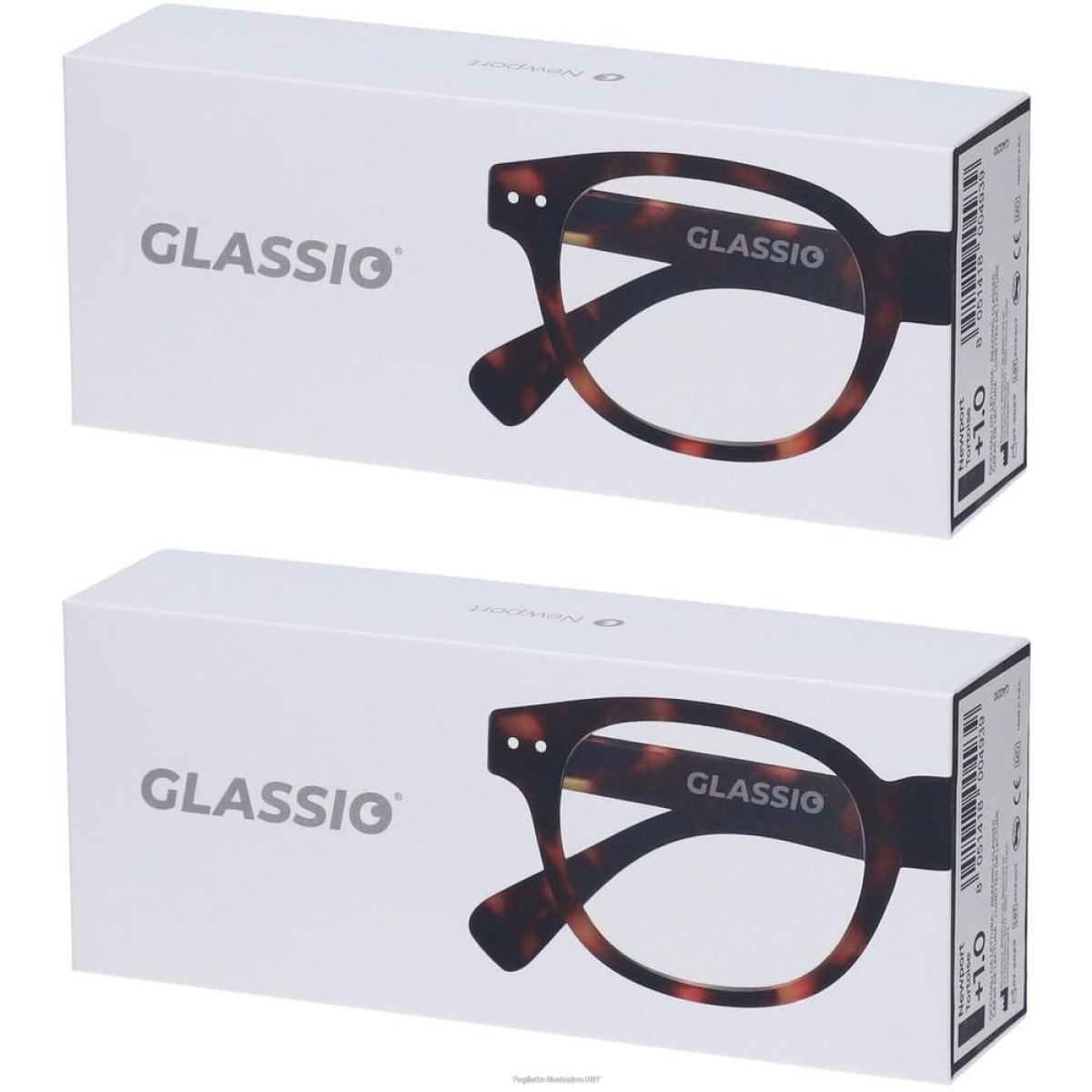 Cerca Offerte di occhiali da lettura glassio newport colore tortoise gradazione +1,0 2x e acquista online