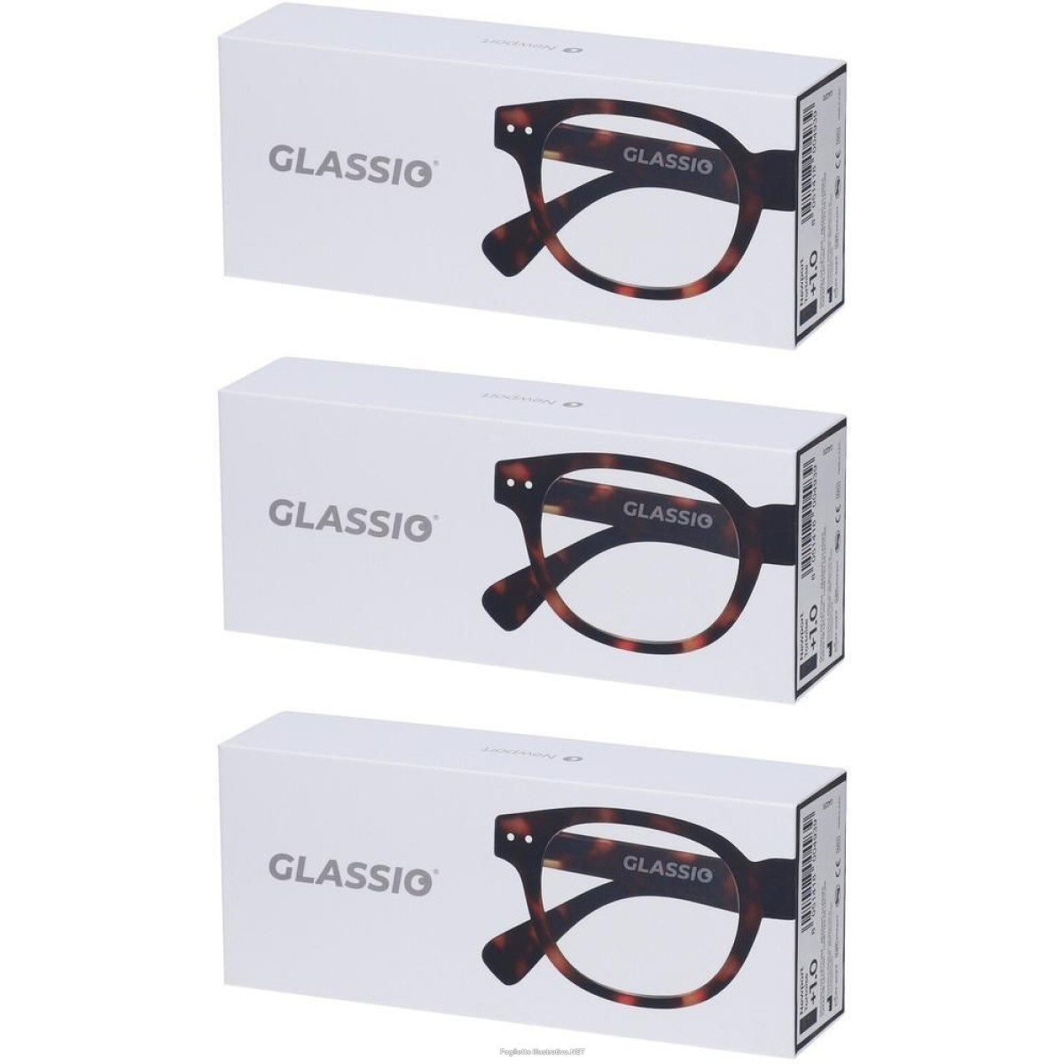 Cerca Offerte di occhiali da lettura glassio newport colore tortoise gradazione +1,0 3x e acquista online