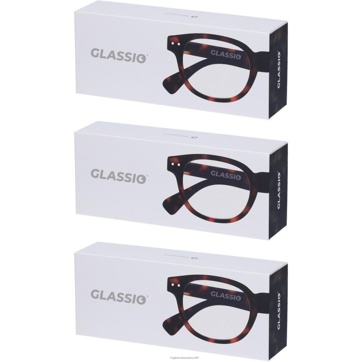 Cerca Offerte di occhiali da lettura glassio newport colore tortoise gradazione +1,5 3x e acquista online