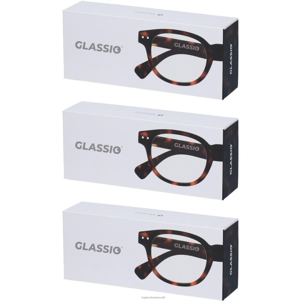 Cerca Offerte di occhiali da lettura glassio newport colore tortoise gradazione +2,0 3x e acquista online