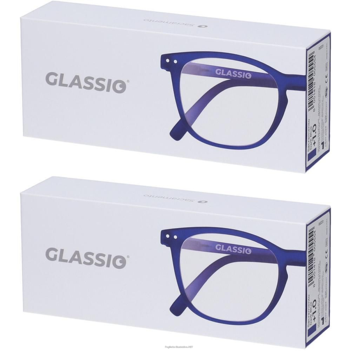 Cerca Offerte di occhiali da lettura glassio sacramento colore blu scuro gradazione +1, e acquista online