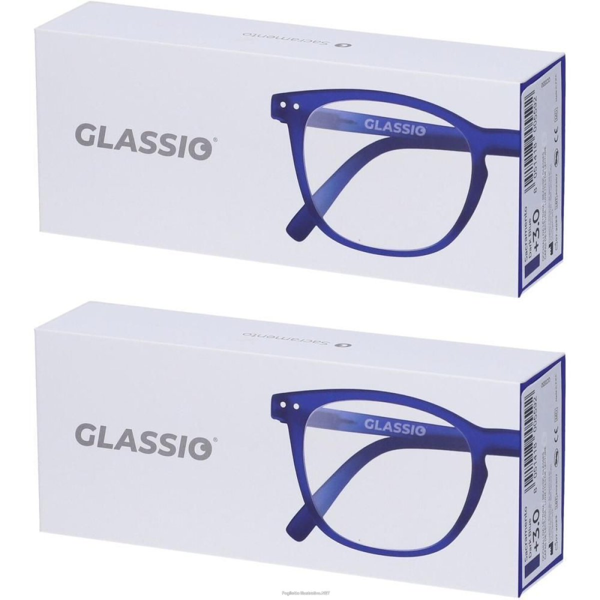 Cerca Offerte di occhiali da lettura glassio sacramento colore blu scuro gradazione +3, e acquista online