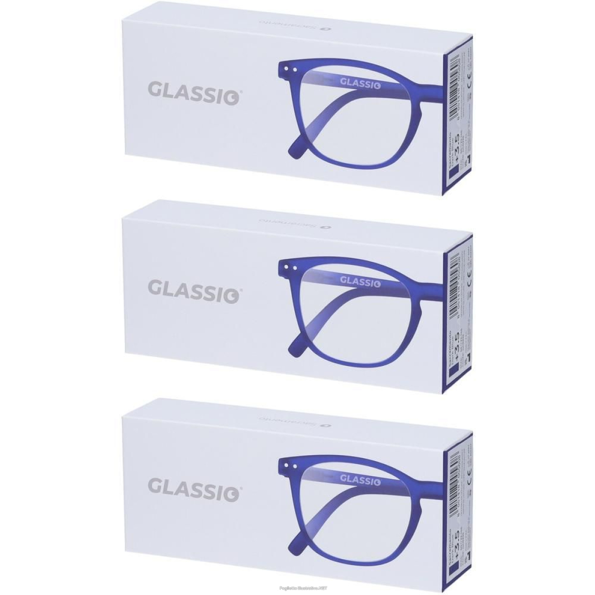 Cerca Offerte di occhiali da lettura glassio sacramento colore blu scuro gradazione +3, e acquista online