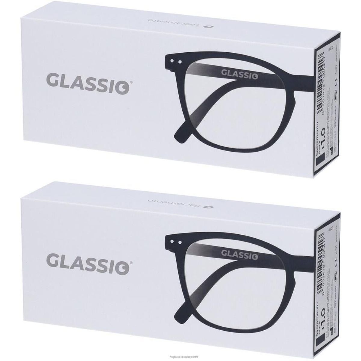 Cerca Offerte di occhiali da lettura glassio sacramento colore nero gradazione +1,0 2x1 e acquista online
