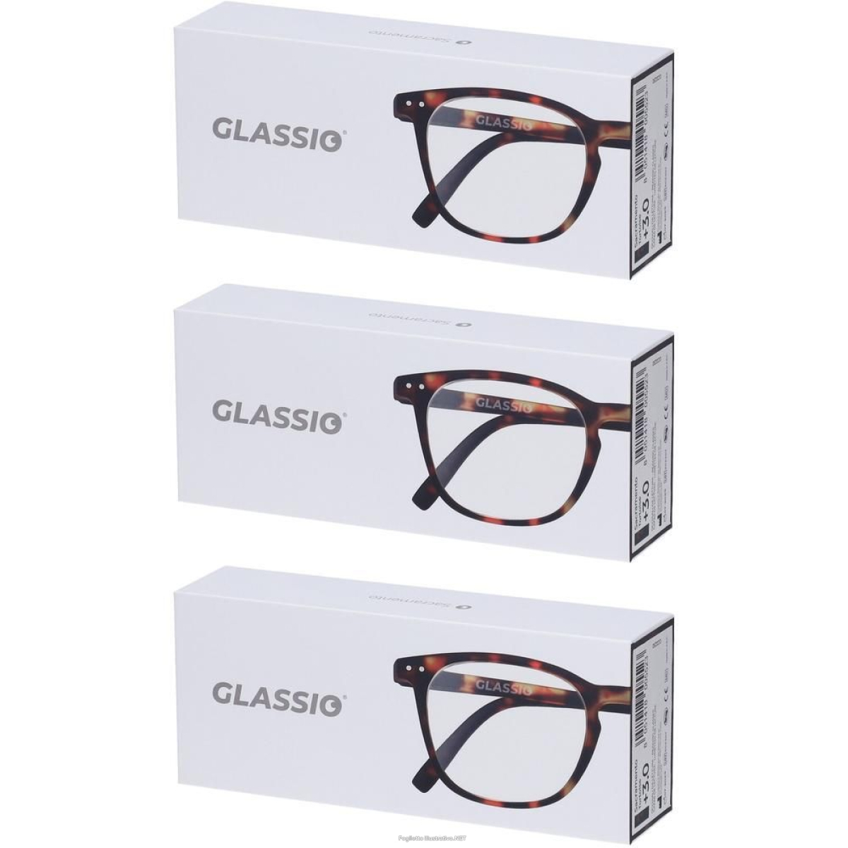 Cerca Offerte di occhiali da lettura glassio sacramento colore tortoise gradazione +3,0 e acquista online