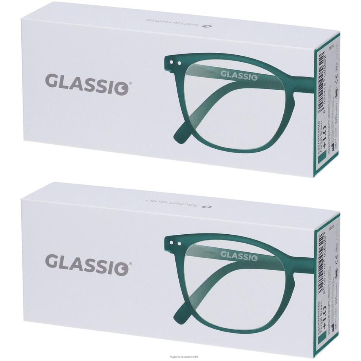 Cerca Offerte di occhiali da lettura glassio sacramento colore verde foresta gradazione e acquista online